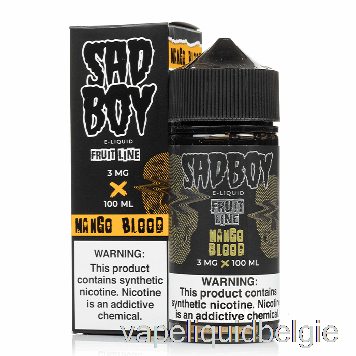 Vape België Mangobloed - Sadboy - 100ml 3mg